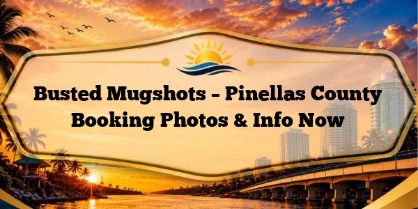 Busted Mugshots – Pinellas County Booking Photos & Info Now