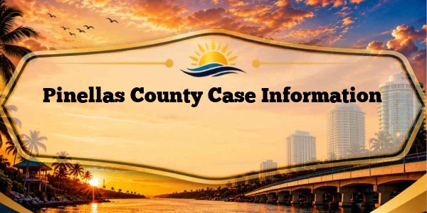 Pinellas County Case Information